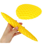 Fidge Worm sensorā antistresa stiepšanās rotaļlieta dzeltena