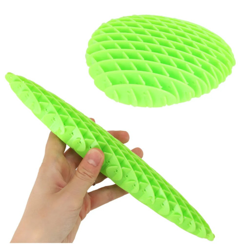 "Fidge Worm Sensory Anti-Stress Stretching Toy" roheline