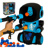 Bada robots mērķa šaušanas arkādes spēle komplekts pistole + bumbiņas