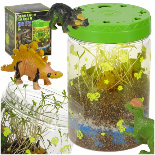 Dinosauruse terraariumi projektor koos LED öise valgusega