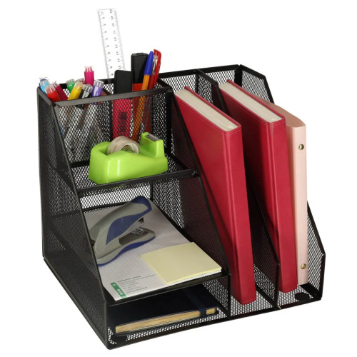 Metāla galda organizators 6 nodalījumi