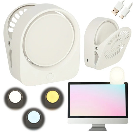 Night lamp with clip white