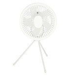 Mini galda ventilators baltā krāsā