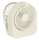 Mini desktop fan with USB holder