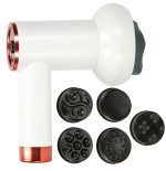 Body massage gun for slimming 9in1 white