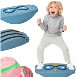 Floor balance beam dark blue