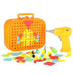 Building bricks in a suitcase + space screwdriver