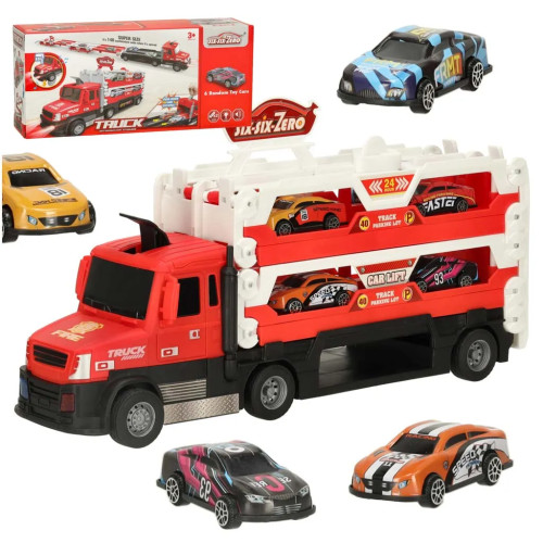 Kokkupandav veoauto XXL punane