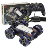 RC nuotolinio valdymo automobilis dvigubais ratais