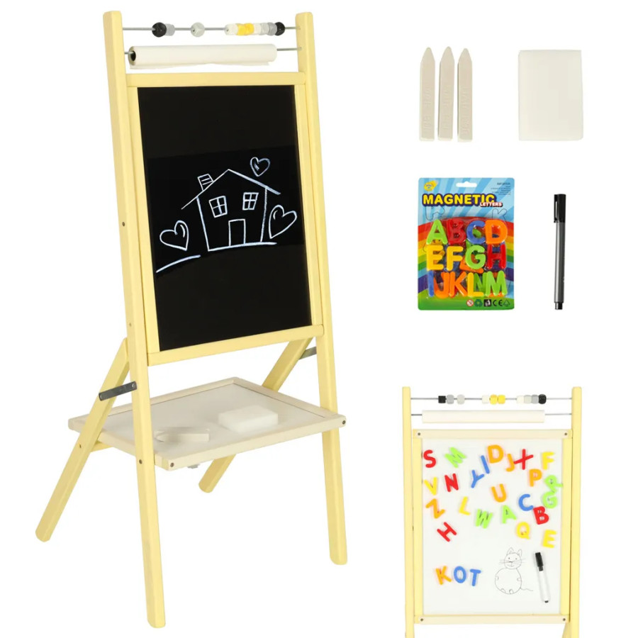 Dry chalk writing board46x43x89 ash
