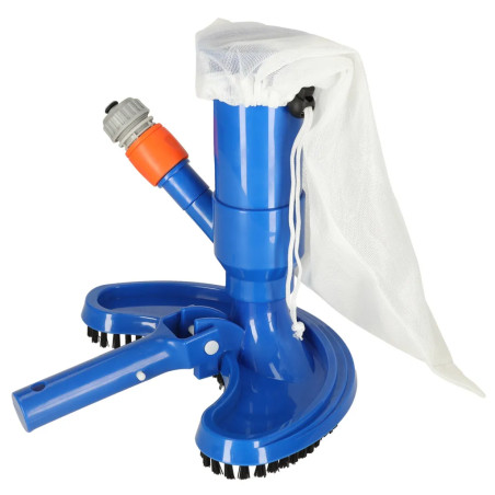 Pool vacuum cleaner pond bottom cleaning kit with reusable bag