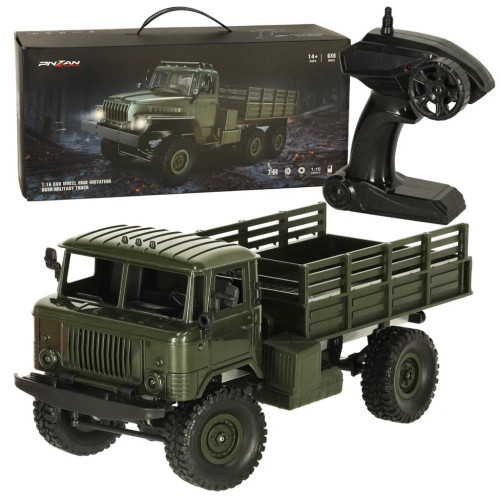 RC Off-Road 4WD 1:16 RTR sõjaväeauto