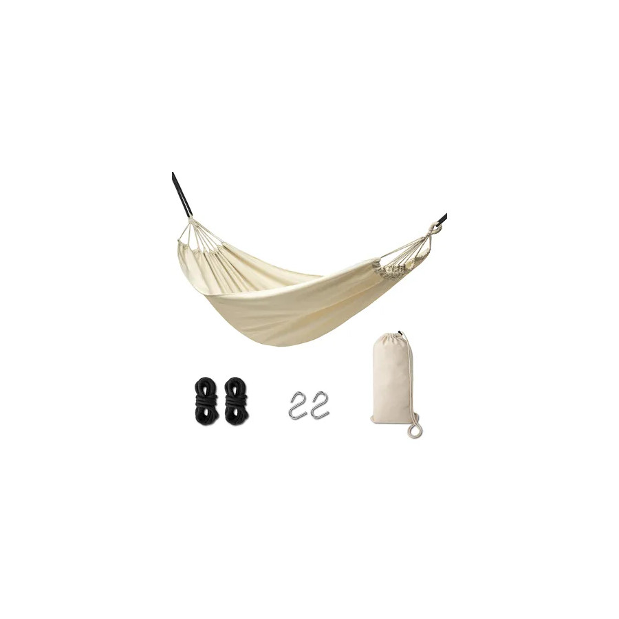 Dārza šūpuļtīkls boho 200cm ecru