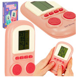 Electronic Arcade Games Portable Console in pink