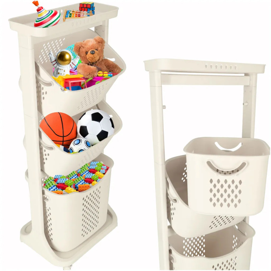 Mobilus trigubas nešvarių drabužių krepšys