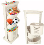 Mobilus trigubas nešvarių drabužių krepšys