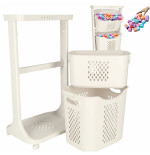 Nešvarių drabužių krepšys, mobilusis telefonas