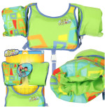 AQUASTAR Green swimming vest with sleeves