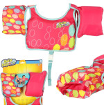 AQUASTAR Pink swim vest with sleeves