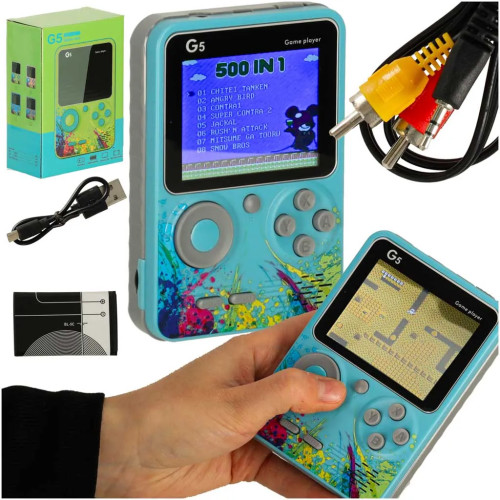 Retro mini portable games console