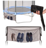 Trampoline net bag for trampoline