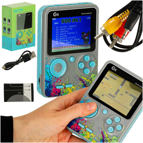 Retro mini portable games console