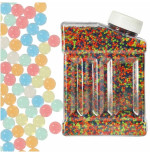 Multicoloured 250 g 50 000 pcs. hydrogel flower pistol beads. 7-8 mm