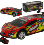 RC sporta auto sarkans