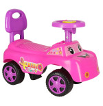 Smiles Car Trolley koos roosa käepidemega