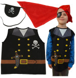Pirate Sailor Carnival Costume for ages 3-8 years
