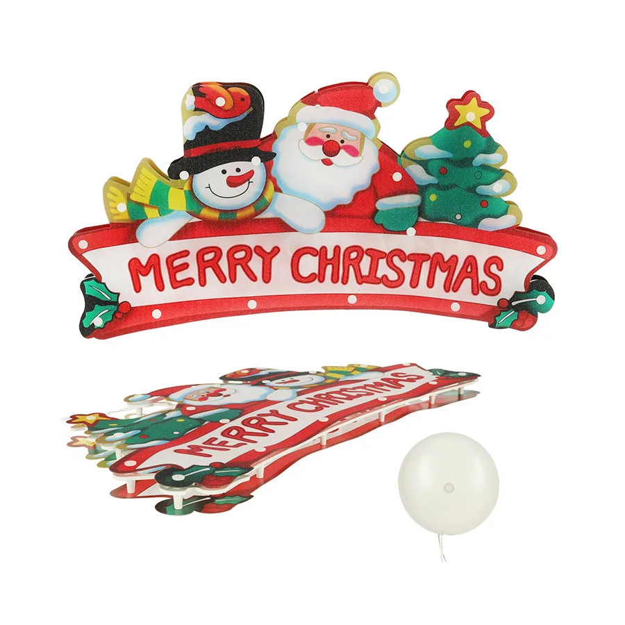 LED Christmas pendant lights Merry Christmas decorations 45cm