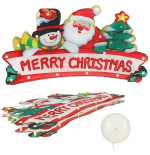 LED jõulud ripptuled Merry Christmas kaunistused 45cm