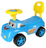 Smile auto push braukt ar ragu zilā krāsā